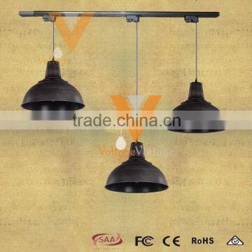 Manufacturer's Premium Vintage Pendant Lamp Industrial Filament Track Light Retro Metal Dome Hanging Lamp