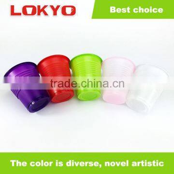 7OZ disposable colored christmas plastic cup Disposable Tableware Plastic Cup