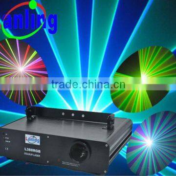 350mW full color RGB laser projector for DJ disco light