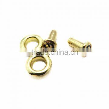 Metal Decorative Gold Hollow Rivets With Logo photo-4
