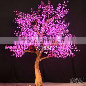 Hotel square garden new arrival 24V led light cherry tree