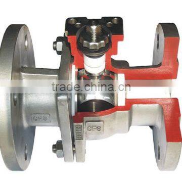 Hot Sale 2 Way Stainless Steel Flange Type Ball Valve Factory Price photo-4