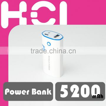 5200mAh Portable Mobile USB Charger Power Bank