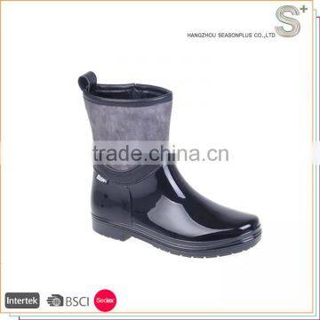 New style factory directly provide wholesale cowboy rain boots