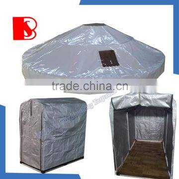 china supplier canvas tent PE tarpaulin for car cover customize