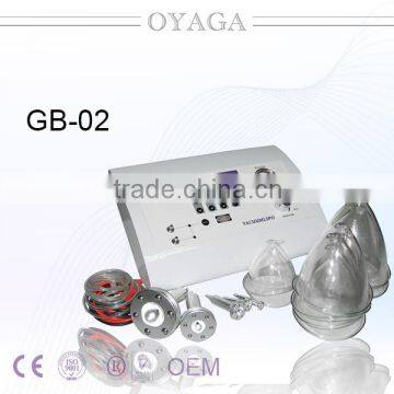 GB-02 Hot sale!! vacuum therapy breast enlargement pump used wide in spa/beauty salon with CE