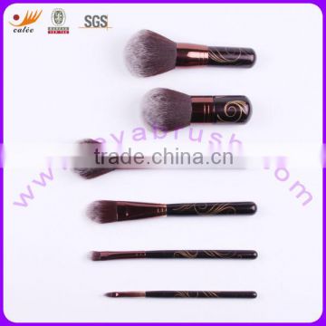 Wooden handle makeup brush sets ,OEM and ODM are welcome