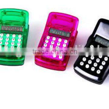 8 digital electronic calculator