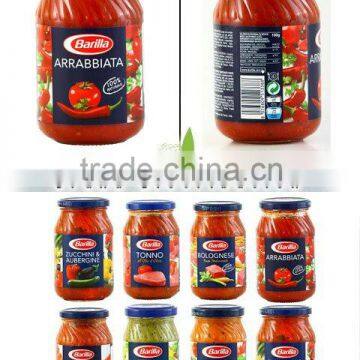 Barilla Arrabbiata tomato sauce with hot pepper 400g 380ml