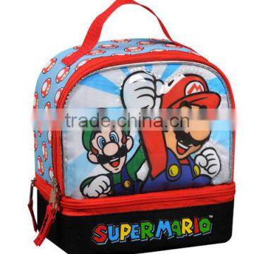 2015 kids school bag and lunch bag set