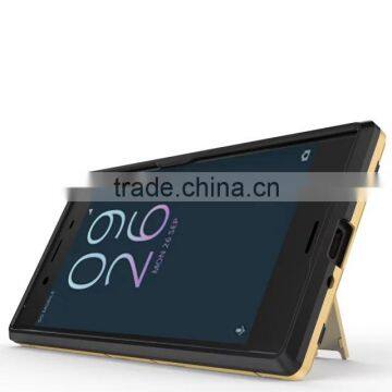 GVC Slim Hard Phone Case Robot Armor Hybrid Back Cover for Xperia XZ Compact For Sony Xperia Z5 FOR TRANSFORMER CASE KICKSTAND photo-5