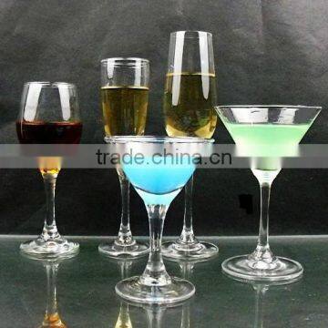 wine glass,champagne glass,martine glass,cocktail glass,old fashion glass made in zibo city shandong china