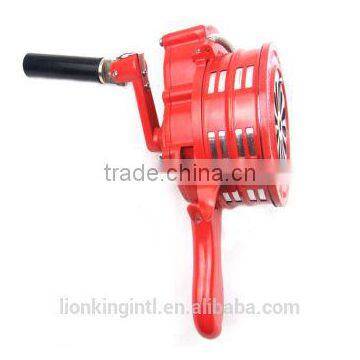 LION KING signal sirens, Hand Operated Siren LK-100,manual alarm,hand crank sirens,Metal sirens