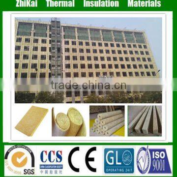 100kg/m3 non-combustion rock wool roll/sheet/panel