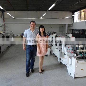 high yield corrugated box E/B flute folder gluer machine 0086 15238032864