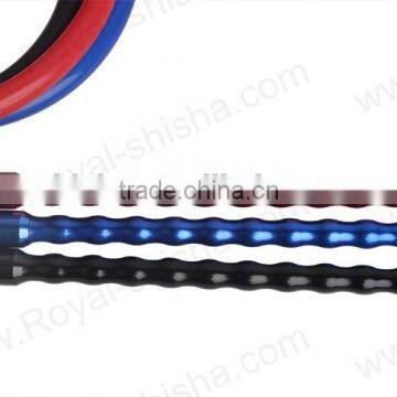 shisha hookah hose with aluminum silicone hookah hose