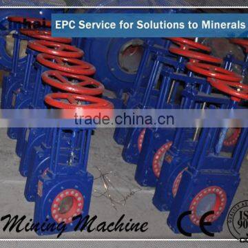 Xinhai Pipeline Valves No Pressure Loss Knife, Wafer - Type Seamless Gate Valve