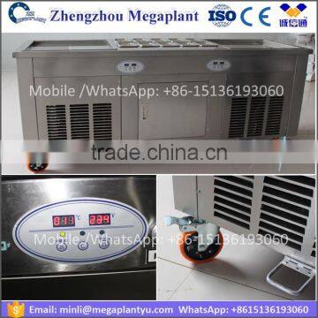 CBJF-210 450mm big pan thai ice cream machine