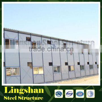 made in china luxury steel frame movable prefab house