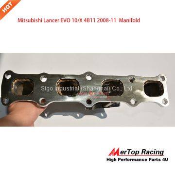 Mertop Evolution Evo10 EVO X 4B11 Stainless Steel Equal Length Turbo Manifold photo-3
