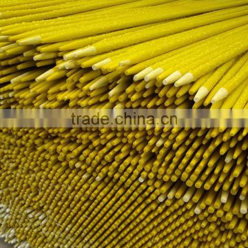 Glass fiber post, fiberglass post, fence post for electrical fence system