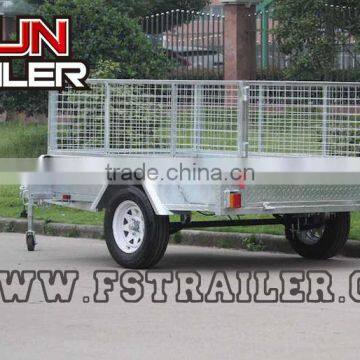 Fully Welded Cage Trailer 2017 (8x5'/Tilting/ADR) photo-2