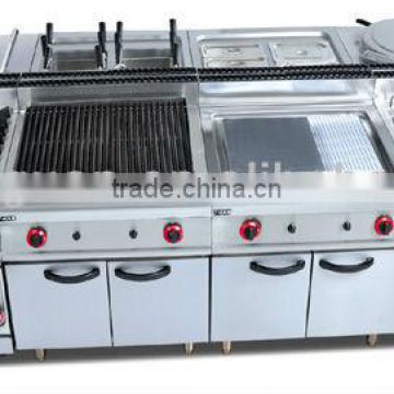 stainless Gas Combination Kitchen equipment/hotel 0086-13580546328