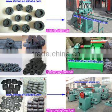 Environmental charcoal powder briquette making machine