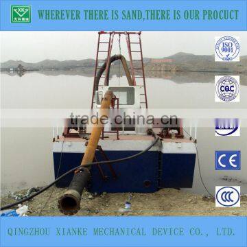 Jet suction dredger with 300 CBM/hour capacity