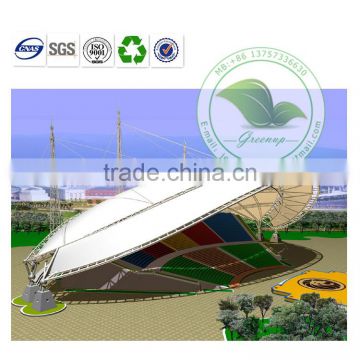 Processing White PVC Tarpaulin Canopy Shelter Cover