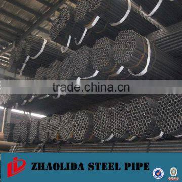 ASTM A53 Erw Welded Round Steel Pipe Welding Mild Black Pipe Carbon Steel Pipe Manufacturer photo-3