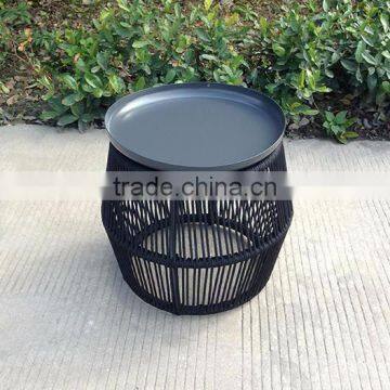 Outdoor Furniture Rope Textile Table photo-3