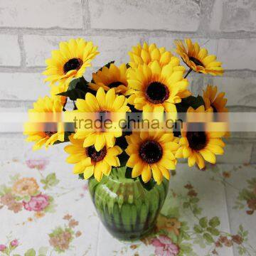 Vivid flower arrangement accessories silk chrysanthemum aritificial flower making