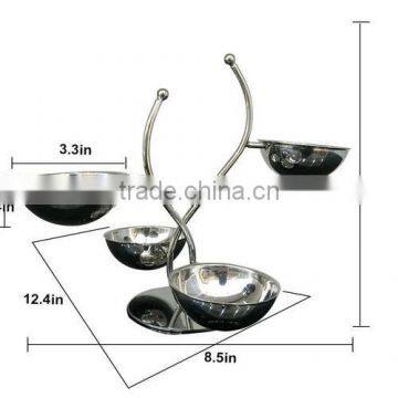 Stainless Steel Candy Nut Stand Serving Bowl Serveware With Handle photo-3