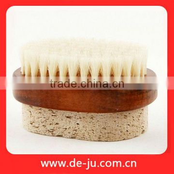 Wood Handle Brush For Foot Bath Products Body Care Pumice Brush