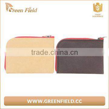 Hot Selling Zipper Handmade Waterproof Paper Wallet photo-2