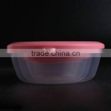 4pcs fresh keep box with lid plastic box with lid