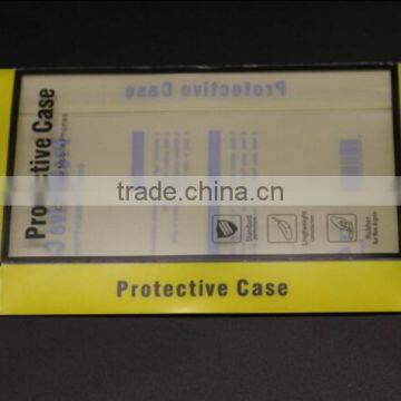 New Arrival Yellow PVC Packaging Box for Iphone for Samsung, PVC Phone Case Packaging Box, Custom Packaging Box photo-3