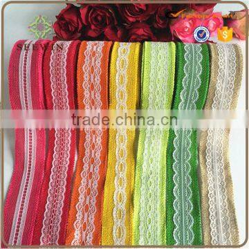 Beautiful Lace Raw Jute Price Roll for Decoration photo-5