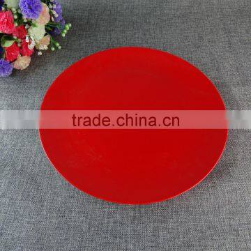 Wholesale Colorful Japanese Nail Red And Green Ceramic Plates Printing Stock Cheap photo-2