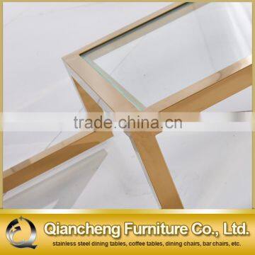 High Quality Furniture European Style Classical Stainless Steel tv Stand Dinning Room Set photo-4