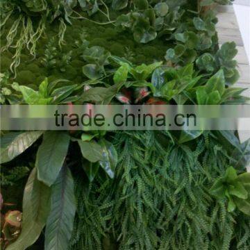 fake plant free combination grass flower green wall for hotel office decoration