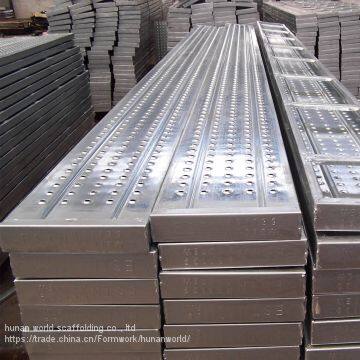 Galvanized Metal Scaffold Plank for World Scaffolding Construction Building photo-2