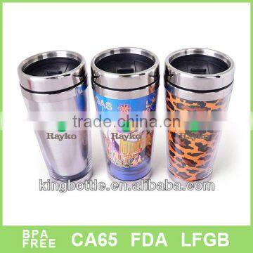 Hot selling 16 oz. Stainless Steel DIY Photo Tumbler with waterproof top