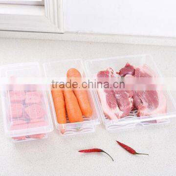 Transparent Plastic Food Storage Container Food Storage Preserving Box With Drain photo-2