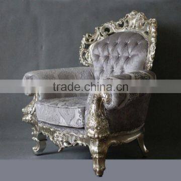 MS-1406-02&MS-1407-02&MS-1408-02 American Style Furniture Sofa Set in Silver Finish photo-4