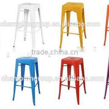 Colorful vintage metal bar stools factory -- metal stools series MX-0783