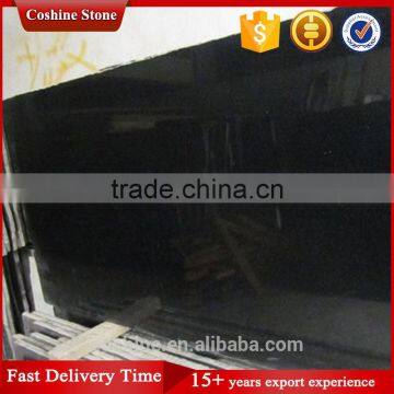 Suitable Interior Decoration Natural Material China Dyed Black Granite Half Slab photo-2