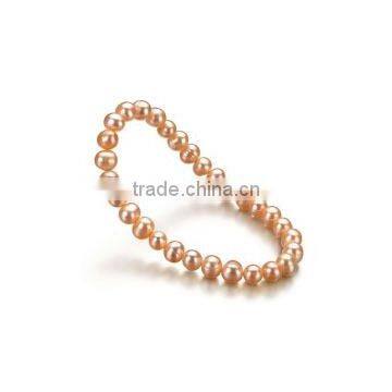 Orange A 6-7mm Freshwater Pearls Bracelet Jewelry photo-2