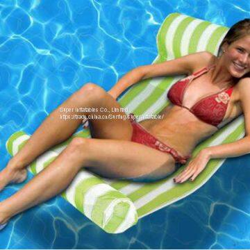 Inflatable Water Hammock Lounger Swimming Pool Float photo-3